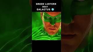 GREEN LANTERN BEAT GALACTUS COLDEST EDIT 🥶 dc shorts superman greenlantern [upl. by Nosnorb]