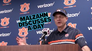 Gus Malzahn discusses QBs Joey Gatewood Bo Nix [upl. by Bowen]