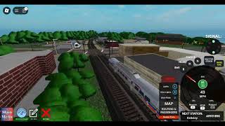 Roblox SEPTA Train Simulator  SEPTA Silverliner V JenkintownWyncote  Roslyn [upl. by Bigod]