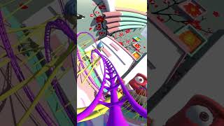 Inside Out 2 Roller Coaster 360 [upl. by Airetnohs]