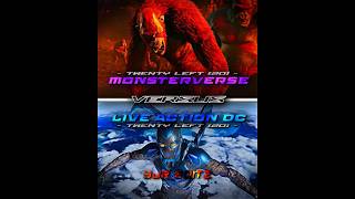 Monsterverse vs DC Part 1 [upl. by Mccafferty]