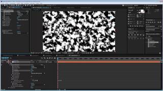 Tutoriels After effects en français  Bruit de turbulence ou bruit fractal [upl. by Doe304]