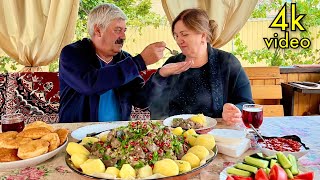 Cooking Heart Liver Lungs and Kidneys Stewed in Their Own Juice Offal Recipe [upl. by Salinas]