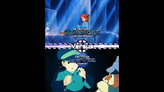 Nausicaä od the valley of the wind vs Laputa The Flying Castle fypシ゚ edit ghibli movie [upl. by Winebaum]