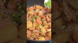 Gochujang Chicken Stew comfortfoodie koreanfood spicyfood recipeoftheday easyrecipe [upl. by Eidnalem732]