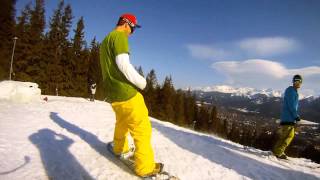 Zakopane Gubałówka snowpark 25032012 [upl. by Oeak26]