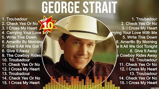 George Strait Playlist Of All Songs  George Strait Greatest Hits Full Album [upl. by Nissa10]