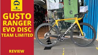 GUSTO RANGER EVO DISC TEAM LIMITED 2023  Ultegra Di2 12 Speed UCI Road Bike Cycling Malaysia [upl. by Hailee]