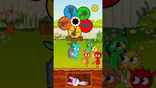 Tomb Flower puzzle rescue Pinki Spinning flower revives Pinki sprunki sprunkiincredibox shorts [upl. by Allicirp]