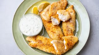 Air Fryer Fish Fillets Easy Crispy amp Homemade [upl. by Aremmat]