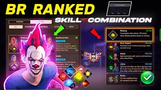 BR ranked character combination 2024  Best character combination in Free Fire  Scarecrow Gaming [upl. by Guillema]