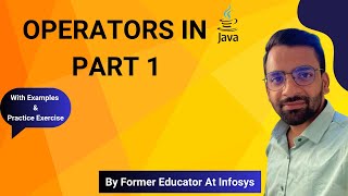 Operators in Java Part 1  Assignment  Arithmetic  Relational [upl. by Lekar]