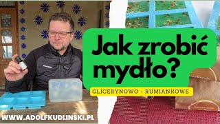 Jak zrobić mydło glicerynowe  rumiankowe [upl. by Rizzi]