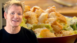 Gordon Ramsays Ultimate Caesar Salad [upl. by Saideman]