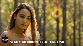 Bramley Apple  Nikon 80200mm f28 AFD for portrait and nude photography [upl. by Anicart]