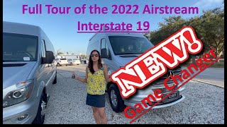 Tour the ALL NEW 2022 4X4 Airstream Interstate 19 Build on the Mercedes 144 Chassis [upl. by Dazhehs35]