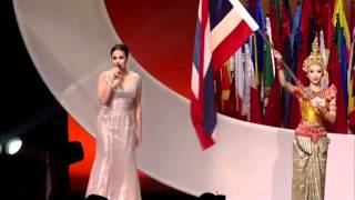 Thai National Anthem by Tata Young 060512 [upl. by Airamana]