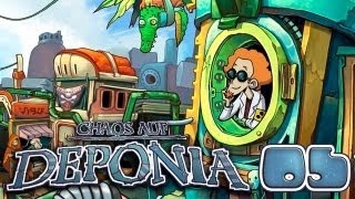 Lets Play Chaos auf Deponia 005 Deutsch HD  Süße Jungfern amp Apotheker [upl. by Guido104]