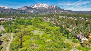 Condos on Snowcreek Meadows Mammoth Lakes  Mammoth Mountain Real Estate  Drone 4K [upl. by Adnim]