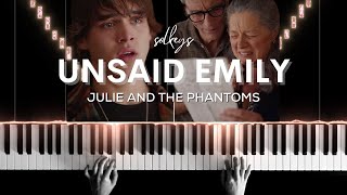 Unsaid Emily Julie and the Phantoms Piano Cover  Sheet [upl. by Auehsoj755]