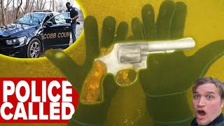 Police SHOCKED Scuba Diving Youtubers Find Stolen Deadly Criminal Evidence in River [upl. by Anaj]