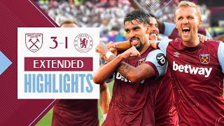 Extended Highlights  Derby Day Delight  West Ham 31 Chelsea  Premier League [upl. by Scotney]