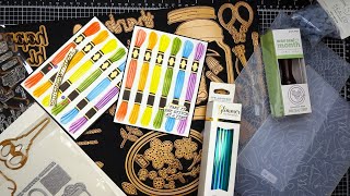 Spellbinders April 2024 Deluxe Caboodle Unboxing Stencil Stamp amp Bonus Item of the Month Tutorial [upl. by Lainahtan748]