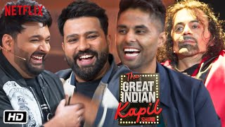 The Great Indian Kapil Show Season 2 Episode 3 with Rohit Sharma Suryakumar Review [upl. by Florette]