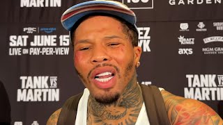 Gervonta Davis GETS SUPER ANNOYED by Shakur Stevenson questions SHUTS DOWN talk about Shakur fight [upl. by Blinni470]