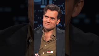 Henry Cavill rapid fire with Jimmy Kimmel comedy show 🤓 shorts henrycavill trending viralshorts [upl. by Gilmour]