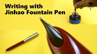 Introduction Video  How to fill ink and write with Jinhao Fountain Pen  School Basics [upl. by Isador]