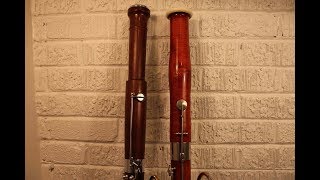 German and French bassoon comparison [upl. by Nonnairb]