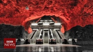 The most beautiful metro in the world  BBC News [upl. by Llig]