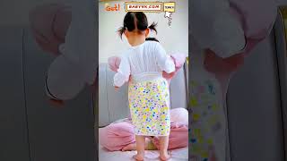 Frustrated with Bedtime Leaks Meet the Anti Bed Wetting Washable Diaper Skirt [upl. by Ohploda760]