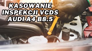 KASOWANIE INSPEKCJI VCDS AUDI A4 B85 [upl. by Enaasiali]