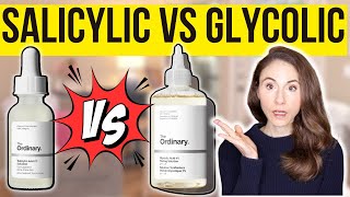 SALICYLIC ACID VS GLYCOLIC ACID  Which one should you use [upl. by Kulseth]