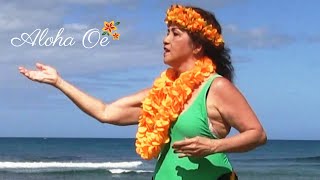 Aloha Oe Hawaiian Dance [upl. by Ahsilek]