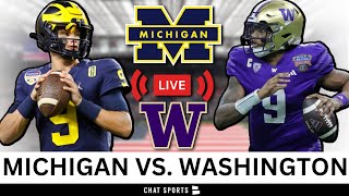 Michigan vs Washington Live Streaming Scoreboard PlayByPlay Game Audio amp Highlights [upl. by Noirred]