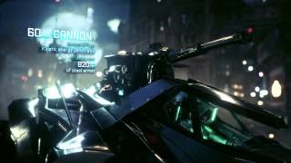 Batman Arkham Knight Batmobile battle mode reveal trailer  Eurogamer [upl. by Bernard689]