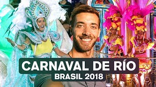 EL CARNAVAL MÁS GRANDE DEL MUNDO RÍO 2018 BRASIL 4K  enriquealex [upl. by Nnylorac244]