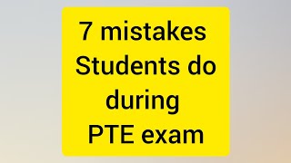 Study Australia from Nepal  7 mistakes Students do during PTE exam [upl. by Eibbob]