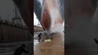 The Shocking 😱Process Behind Ship Maintenance [upl. by Alekim]