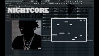 Ken Carson  NIGHTCORE FL Studio Remake  FLP 98 ACCURATE [upl. by Nathanson]