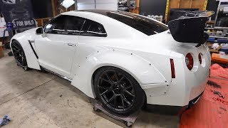 The GTR gets a Carbon Fiber Wing and Some New Wheels [upl. by Plato326]