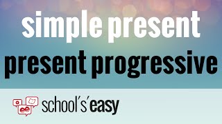 Englische Zeiten simple present und present progressivecontinuous [upl. by Anerroc]