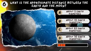 Astronomy Quiz Solar System  Novice Level  2nd video  quiz planets astronomy solarsystem [upl. by Yrtnej]