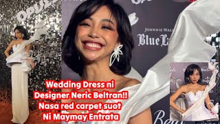 Maymay Entrata inirampa ang wedding Dress ng Designer na si Neric Beltran sa Opulence Ball 2024 [upl. by Renraw]