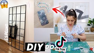 EXPERIMENTEI TRUQUES de DIYS do TIKTOK  Joana Gentil [upl. by Einalam]