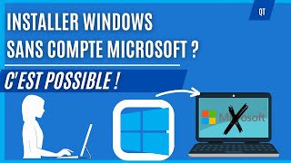 Voici comment installer Windows sans comptes Microsoft [upl. by Cohette]