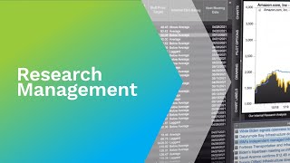 FactSet  Research Management Solution [upl. by Ateiram]